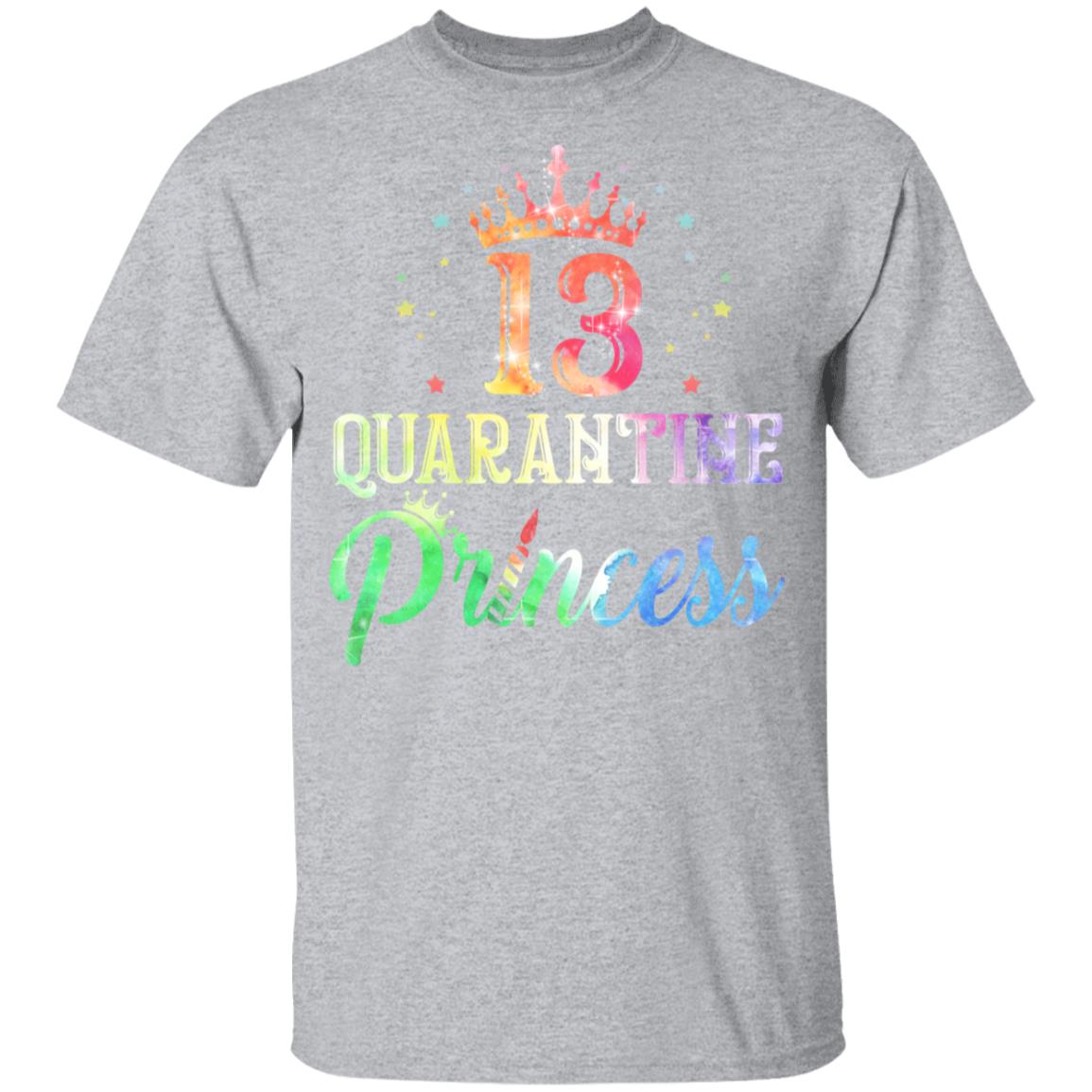 13 Quarantine Princess Happy Birthday Youth Youth Shirt | Teecentury.com