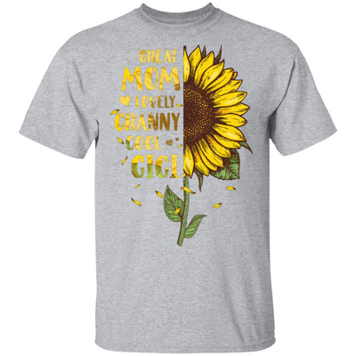 Sunflower Great Mom Lovely Granny Cool Gigi Mothers Day T-Shirt & Hoodie | Teecentury.com