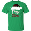 Santa Pop Claus Red Plaid Family Pajamas Christmas Gift T-Shirt & Sweatshirt | Teecentury.com
