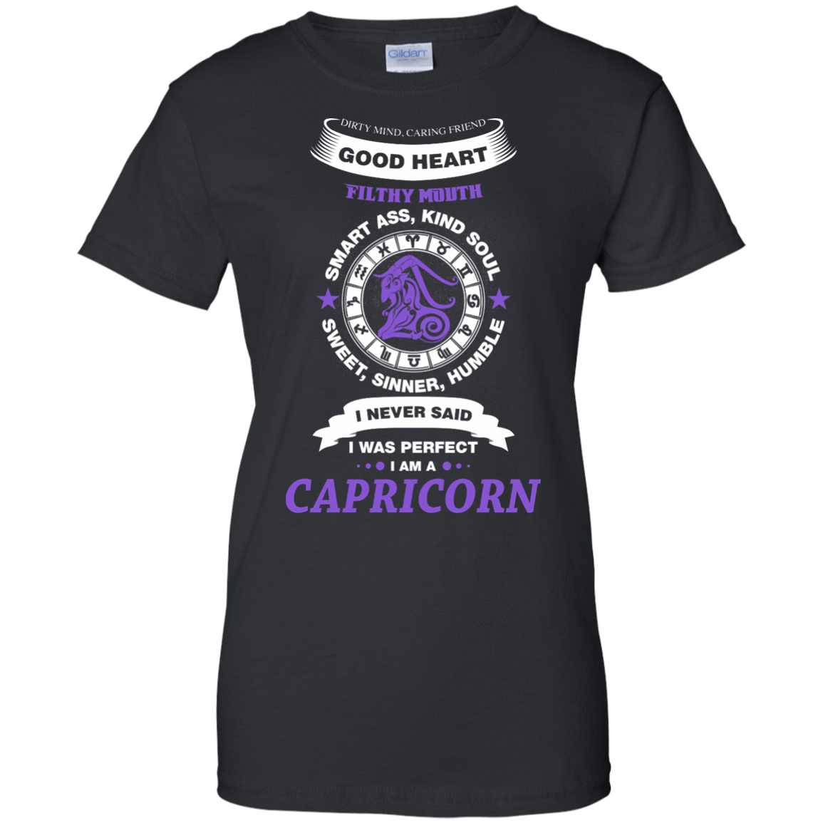 I Never Said I Was Perfect I Am A CAPRICORN T-Shirt & Hoodie | Teecentury.com