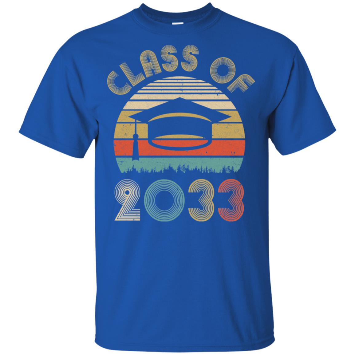 Class Of 2033 Grow With Me Graduation First Day Of School Youth Youth Shirt | Teecentury.com