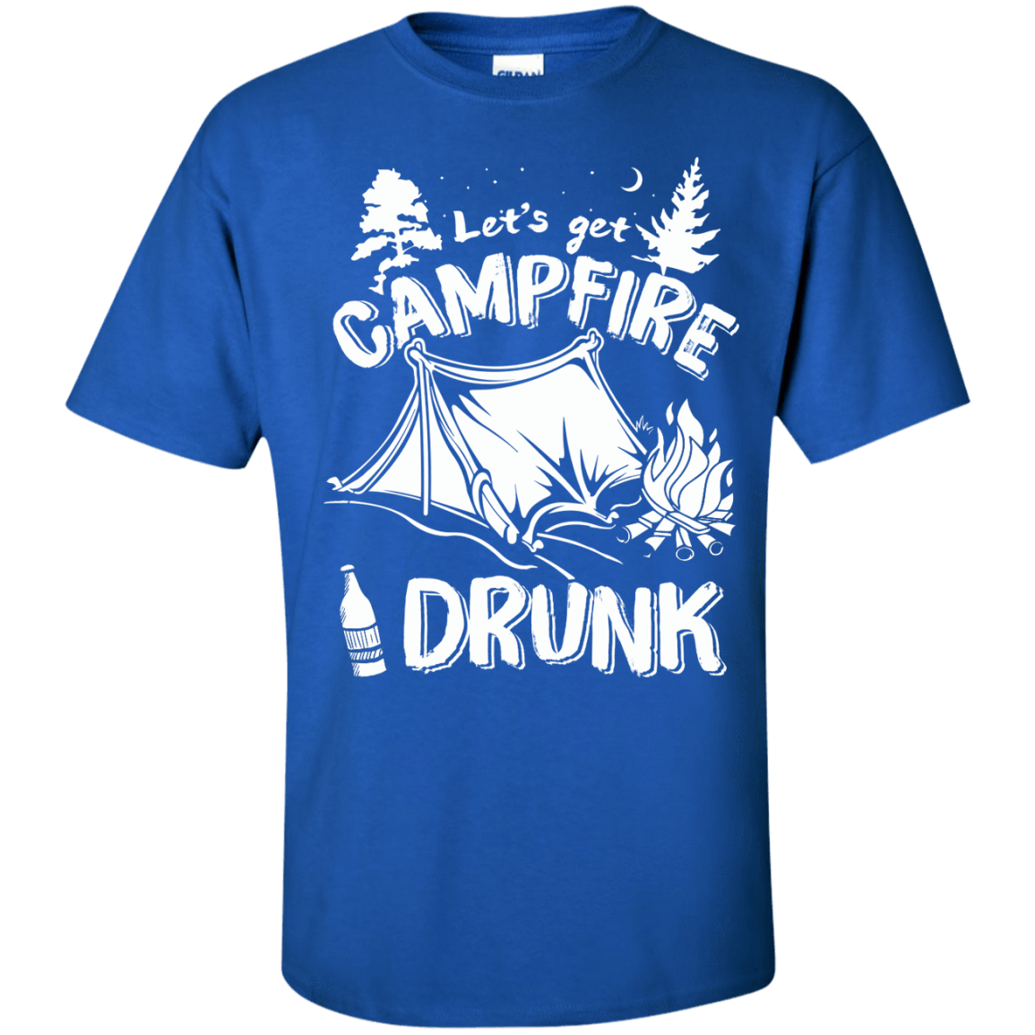 Let's Get Campfire Drunk T-Shirt & Hoodie | Teecentury.com