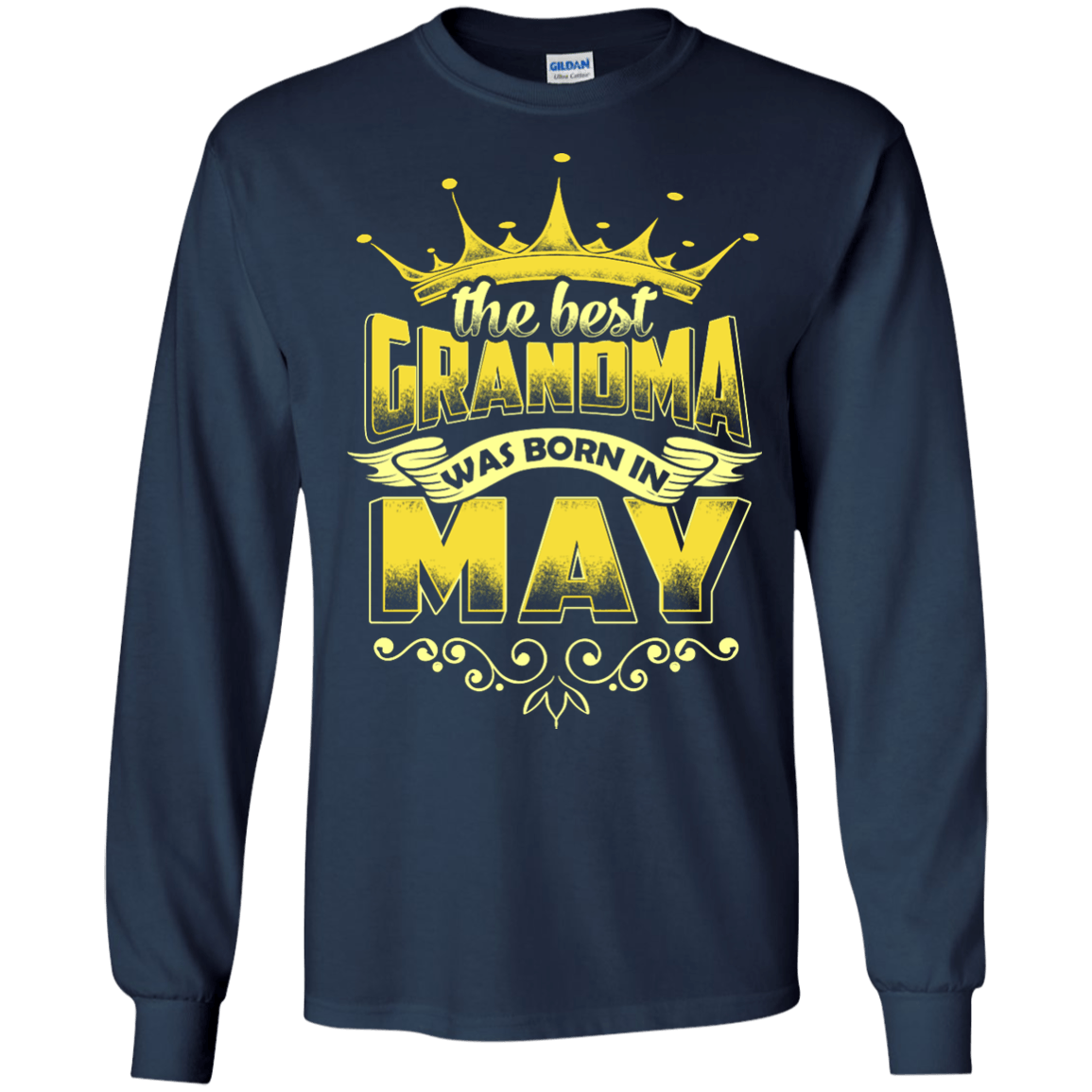 The Best Grandma Was Born In May T-Shirt & Hoodie | Teecentury.com