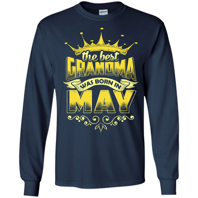 The Best Grandma Was Born In May T-Shirt & Hoodie | Teecentury.com