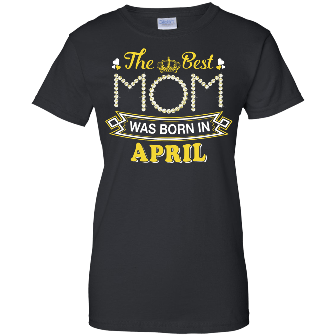 The Best Mom Was Born In April T-Shirt & Hoodie | Teecentury.com