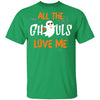 All The Ghouls Love Me Funny Halloween Kids Boy Girl Youth Youth Shirt | Teecentury.com