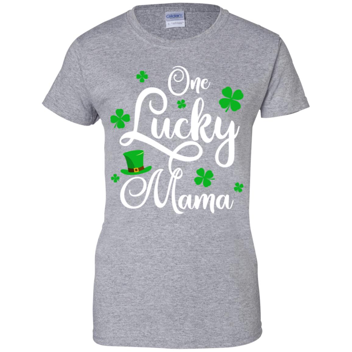 One Lucky Mama St Patricks Day For Mom T-Shirt & Hoodie | Teecentury.com