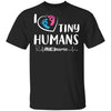 I Love Tiny Humans Nicu Nurse Nursing T-Shirt & Tank Top | Teecentury.com