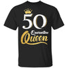 Born In 1972 My 50th Birthday Quarantine Queen T-Shirt & Tank Top | Teecentury.com