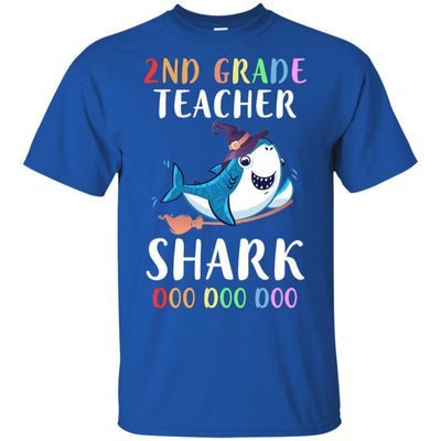 2nd Grade Teacher Shark Doo Doo Doo Halloween T-Shirt & Hoodie | Teecentury.com