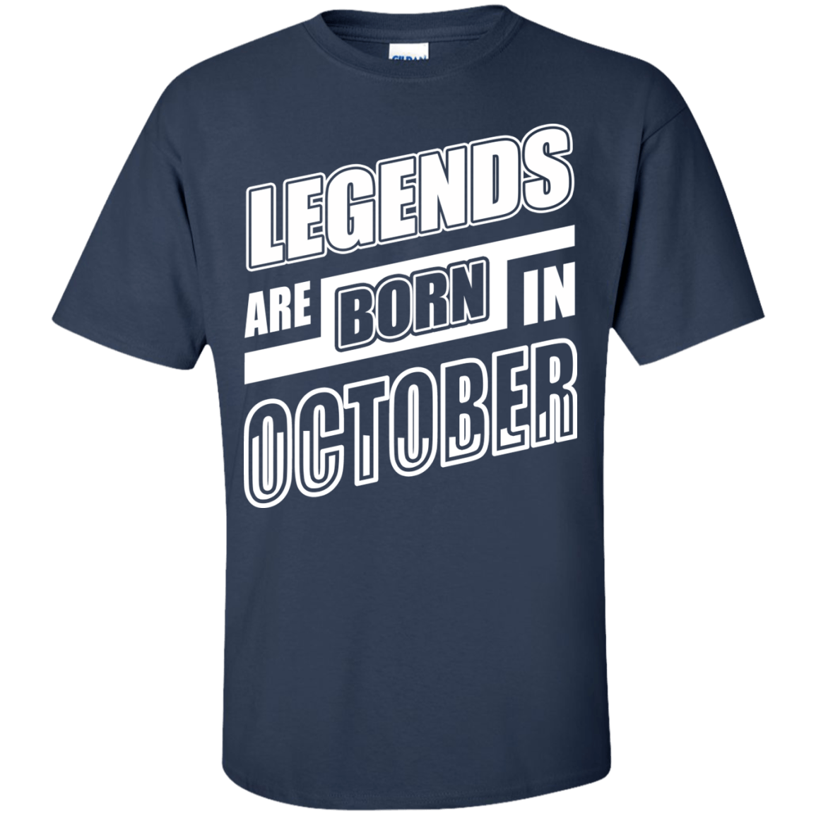 Legends are born in OCTOBER T-Shirt & Hoodie | Teecentury.com