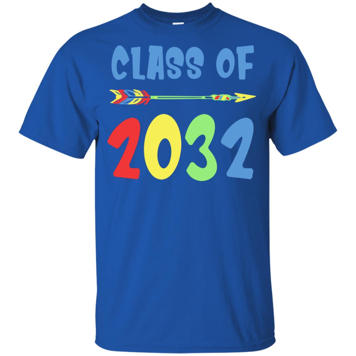 Class Of 2032 Grow With Me Pre-K First Day Of School Youth Youth Shirt | Teecentury.com