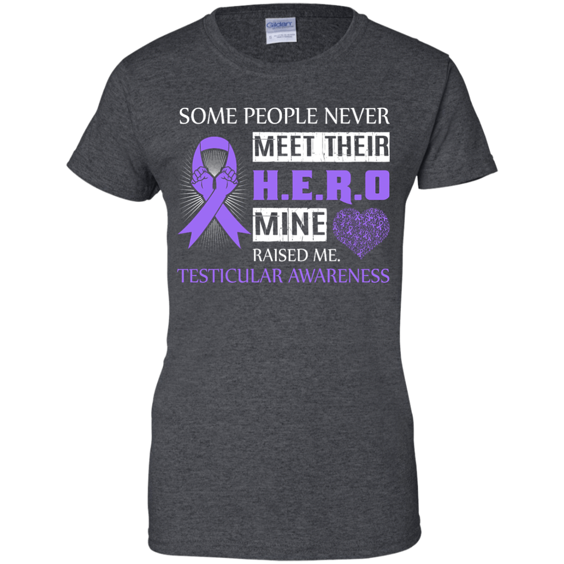 Testicular Awareness Some People Never Meet Hero T-Shirt & Hoodie | Teecentury.com