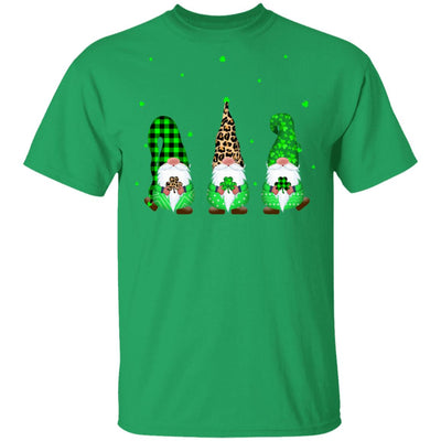 Leprechaun Irish Gnomes Leopard Plaid St Patrick's Day Gifts T-Shirt & Hoodie | Teecentury.com