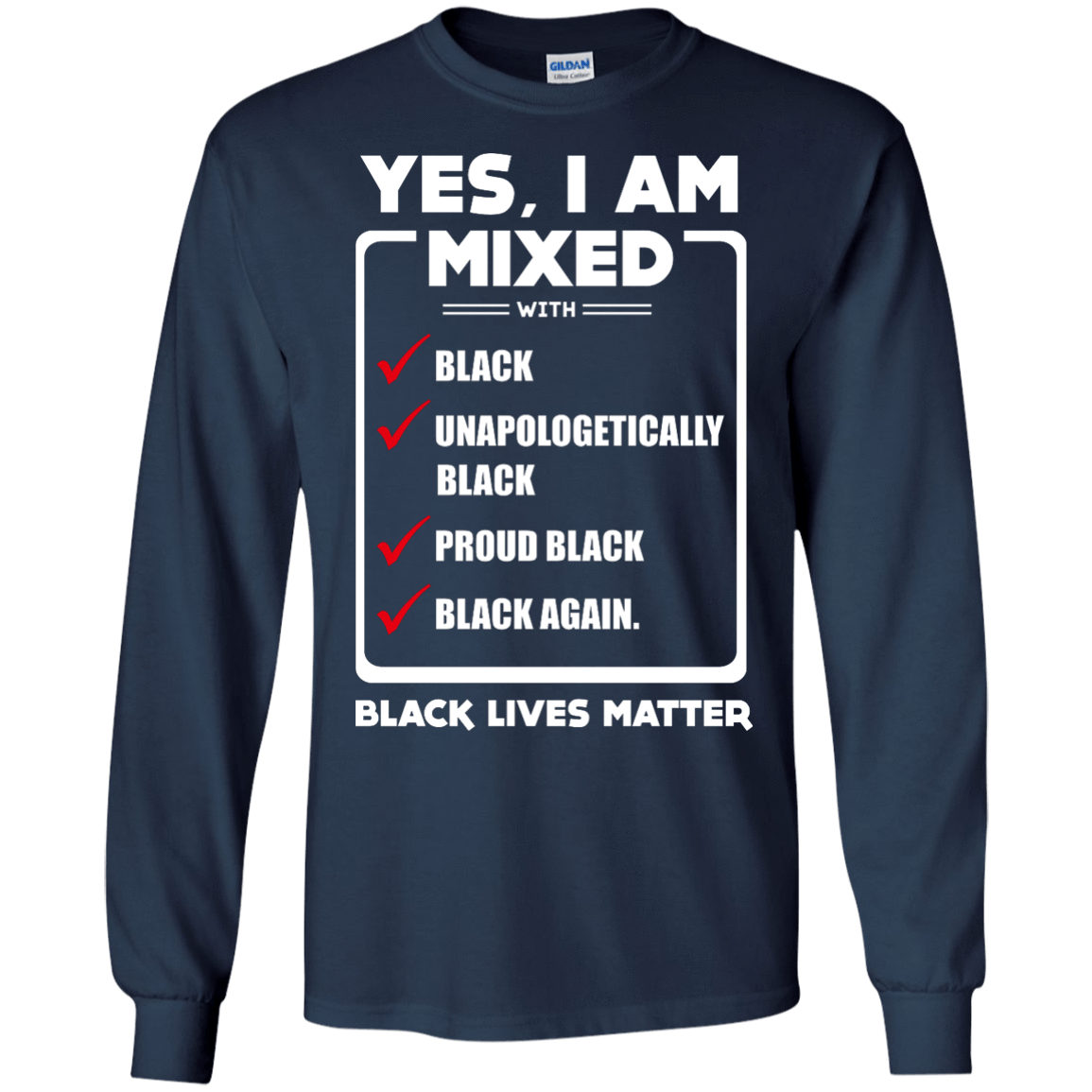 Yes, I Am Mixed Shirt, I'm mixed with Black T-Shirt & Hoodie | Teecentury.com