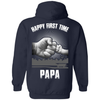 HAPPY FIRST TIME PAPA T-Shirt & Hoodie | Teecentury.com