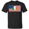 Shamrock Irish Ireland American USA Flag Gift T-Shirt & Hoodie | Teecentury.com