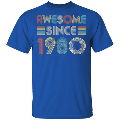 Awesome Since 1980 42th Birthday Gifts T-Shirt & Hoodie | Teecentury.com