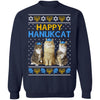Happy Hanukcat T-Shirt & Sweatshirt | Teecentury.com