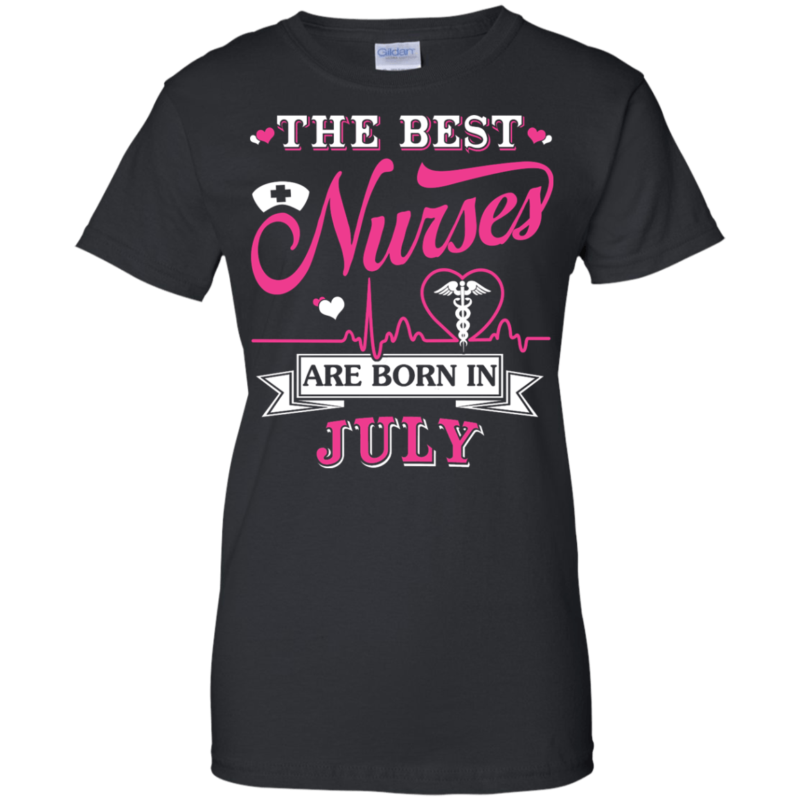 The Best Nurses Are Born In July T-Shirt & Hoodie | Teecentury.com