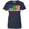 Shamrock Ireland USA Irish American Flag Gift T-Shirt & Hoodie | Teecentury.com