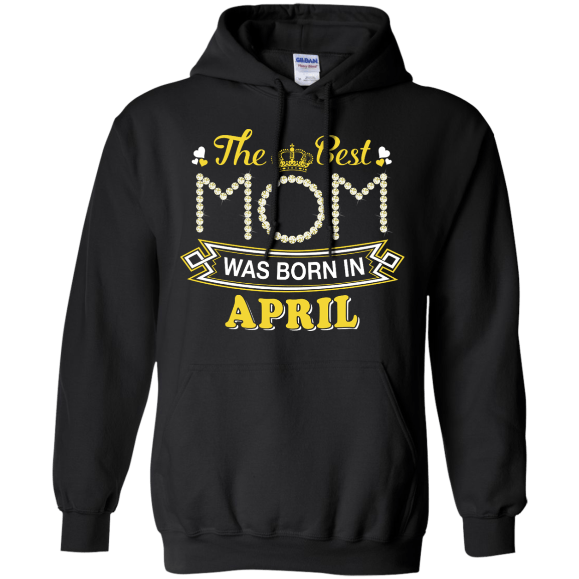 The Best Mom Was Born In April T-Shirt & Hoodie | Teecentury.com