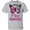 I Wear Pink For My Mom Butterfly Breast Cancer Awareness T-Shirt & Hoodie | Teecentury.com