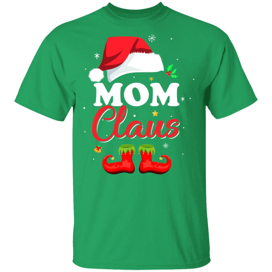 Santa Mom Claus Matching Family Pajamas Christmas Gifts T-Shirt & Sweatshirt | Teecentury.com