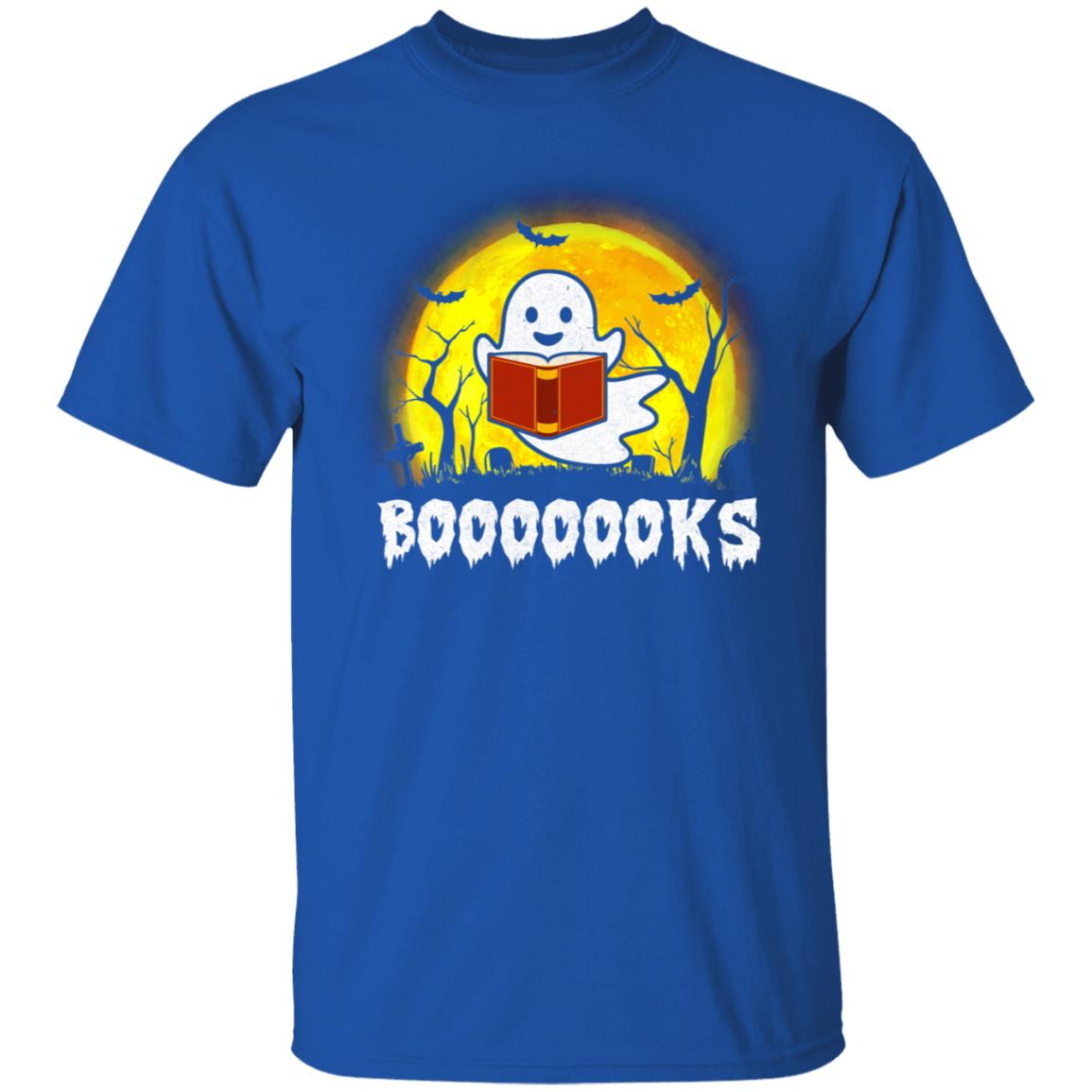 Funny Ghost Booooooks Read Books Boo Halloween Gift T-Shirt & Hoodie | Teecentury.com