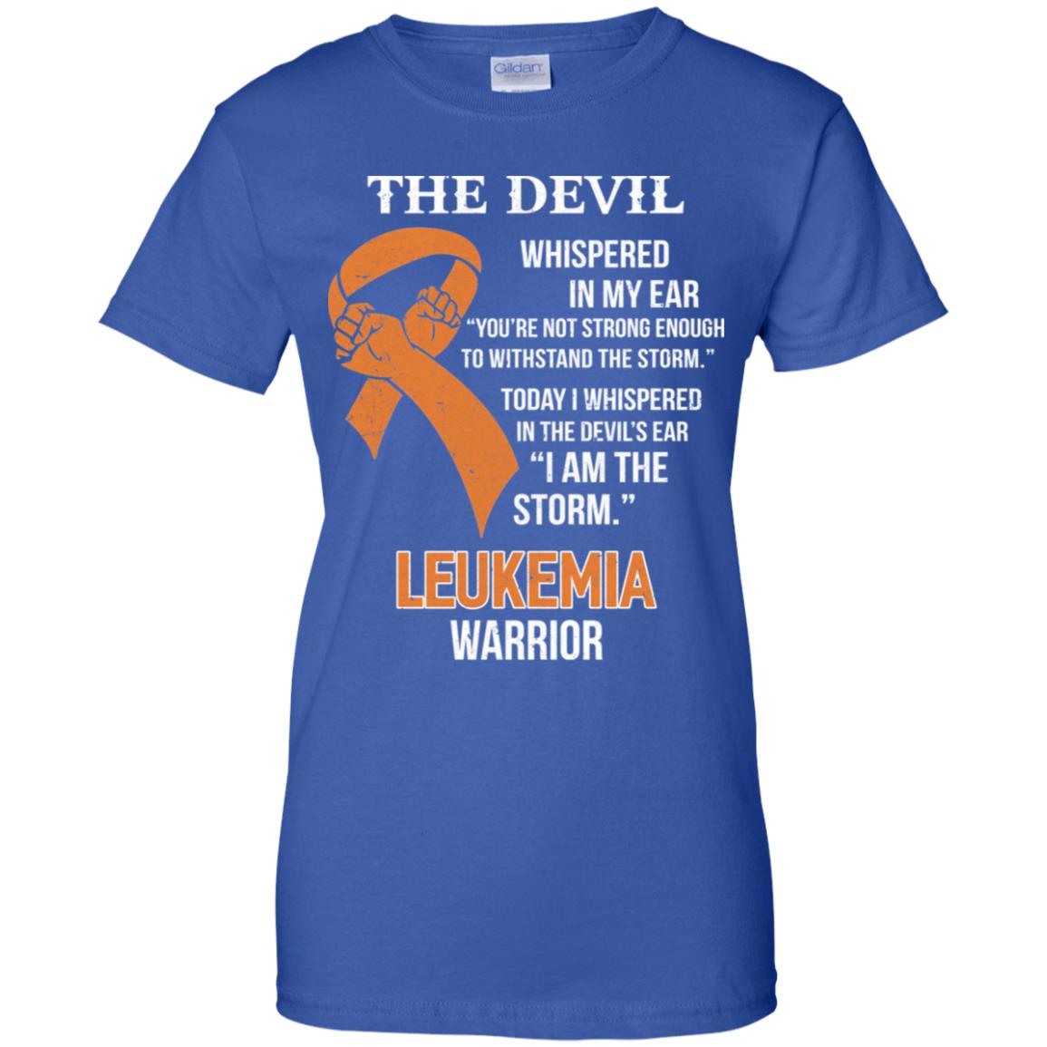 I Am The Storm Support Leukemia Awareness Warrior Gift T-Shirt & Hoodie | Teecentury.com