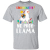 Kindergarten No Prob Llama Funny First Day Of School Youth Youth Shirt | Teecentury.com