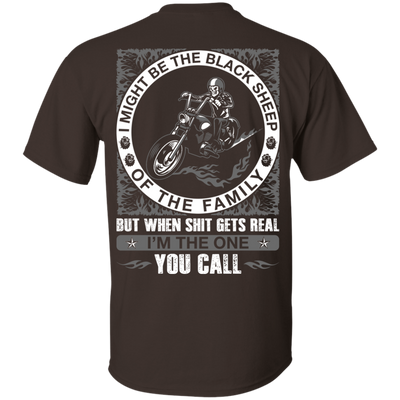 I Might Be The Black Sheep Of The Family Motorcycle T-Shirt & Hoodie | Teecentury.com