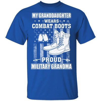 My Granddaughter Wears Combat Boots Proud Military Grandma T-Shirt & Hoodie | Teecentury.com