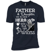 Father And Daughter He Is Her Hero T-Shirt & Hoodie | Teecentury.com