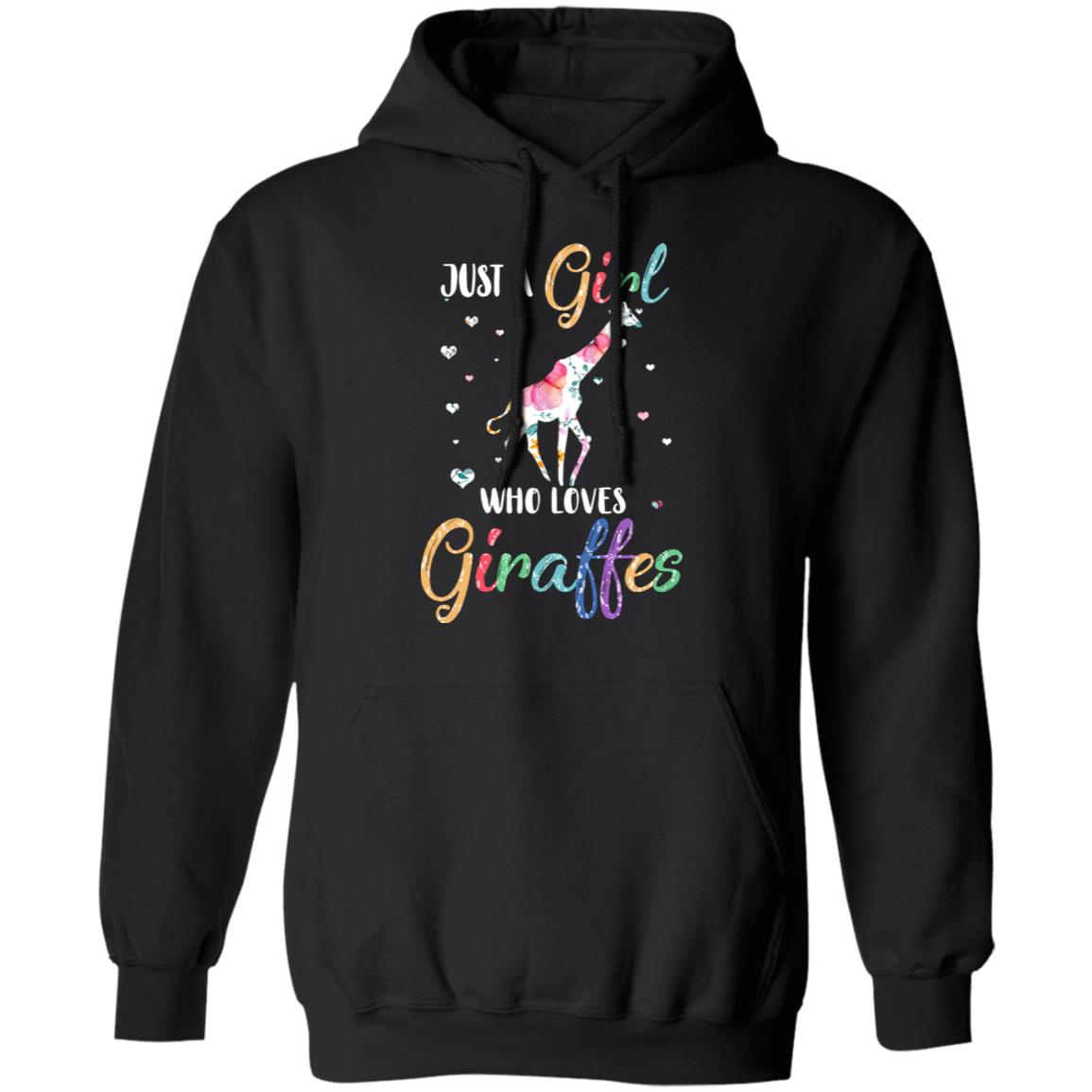 Just A Girl Who Loves Giraffes Cute Giraffe Lover T-Shirt & Hoodie | Teecentury.com
