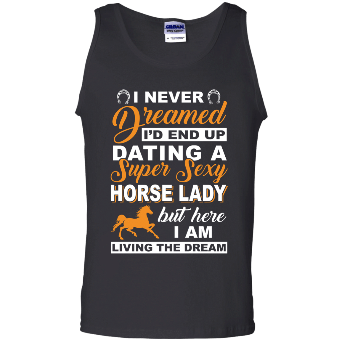 I'd End Up Dating A Super Sexy Horse Lady T-Shirt & Hoodie | Teecentury.com