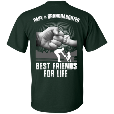 Papy And Granddaughter Best Friends For Life T-Shirt & Hoodie | Teecentury.com