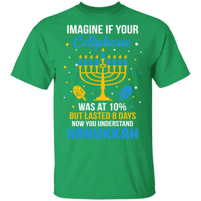 Funny Ugly Hanukkah Chanukah Cellphone Menorah Gifts T-Shirt & Sweatshirt | Teecentury.com