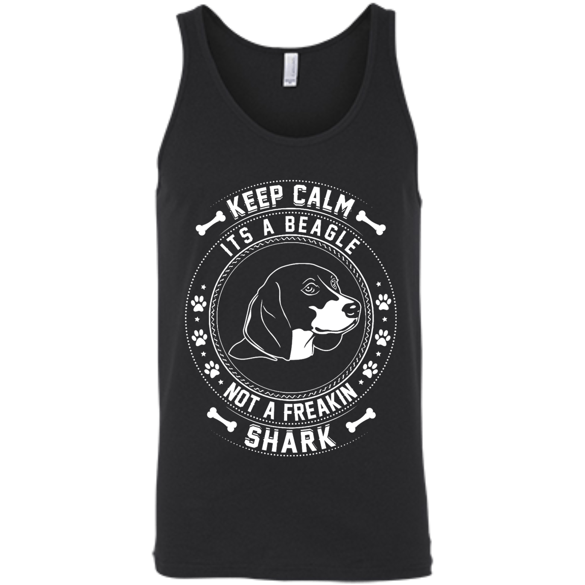 Keep Calm It's A Beagle Not A Freaking Shark T-Shirt & Hoodie | Teecentury.com