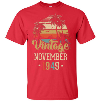 Retro Classic Vintage November 1949 73th Birthday Gift T-Shirt & Hoodie | Teecentury.com