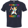 Dabbing Kindergarten Unicorn Nailed It Graduation Class Of 2022 Youth Youth Shirt | Teecentury.com