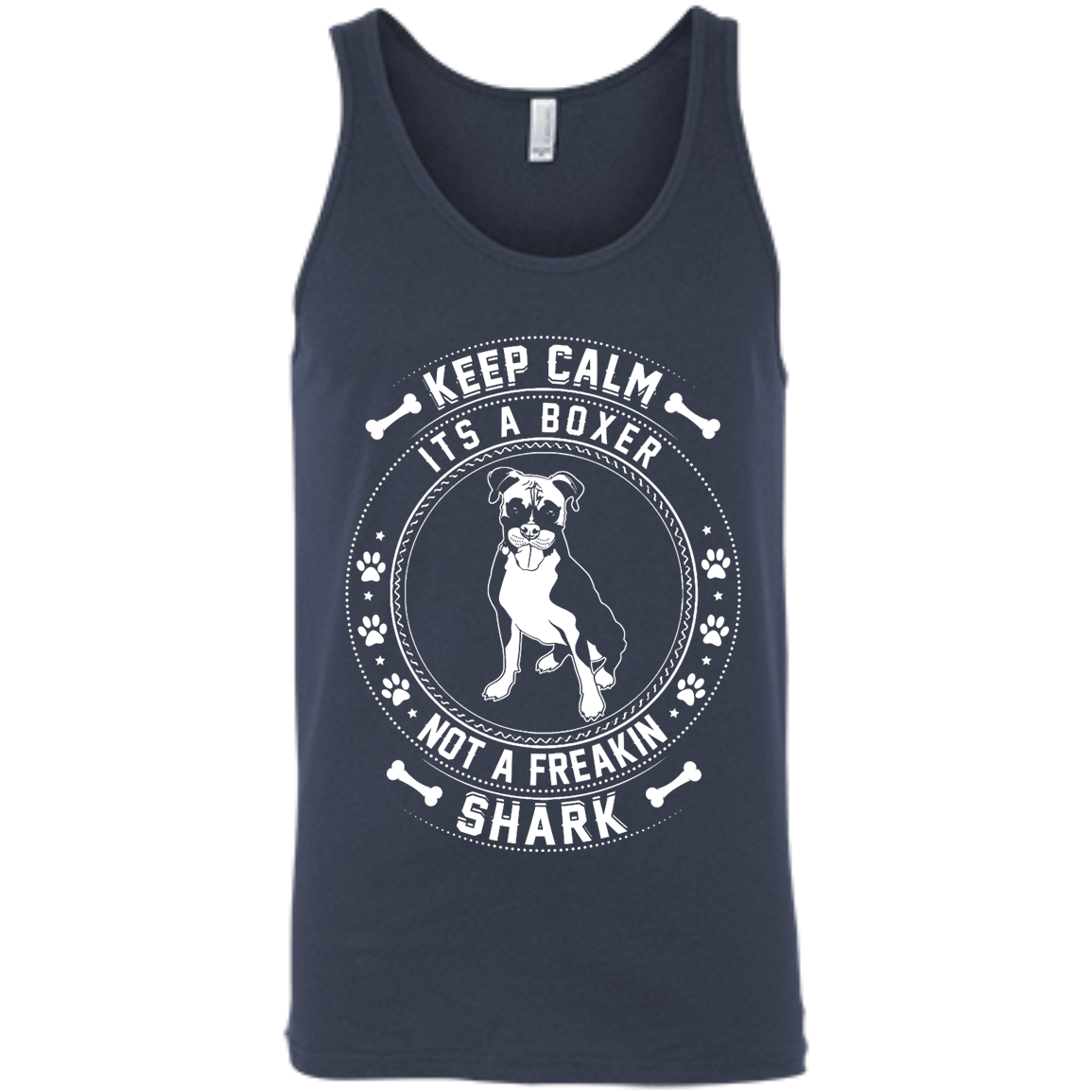 Keep Calm It's A Boxer Not A Freaking Shark T-Shirt & Hoodie | Teecentury.com