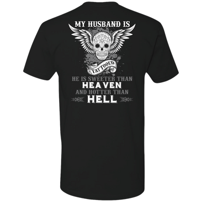 My Husband Is Tattooted T-Shirt & Hoodie | Teecentury.com