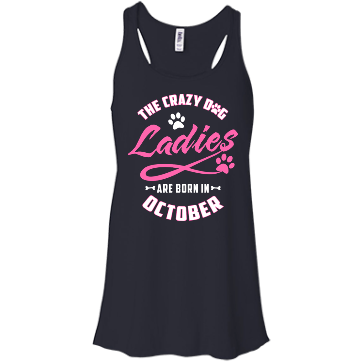 The Crazy Dog Ladies Are Born In October T-Shirt & Hoodie | Teecentury.com