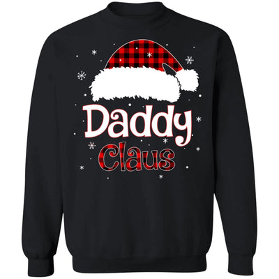 Santa Daddy Claus Red Plaid Family Pajamas Christmas Gift T-Shirt & Sweatshirt | Teecentury.com