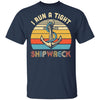 I Run A Tight Shipwreck Pirate Vintage Funny Mom Dad T-Shirt & Hoodie | Teecentury.com