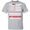Not All Heroes Wear Capes My Daughter Wears Scrubs Nurse Gift T-Shirt & Hoodie | Teecentury.com