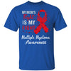 My Mom's Fight Is My Fight Multiple Myeloma Awareness T-Shirt & Hoodie | Teecentury.com