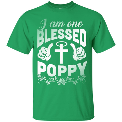I Am One Blessed Poppy T-Shirt & Hoodie | Teecentury.com
