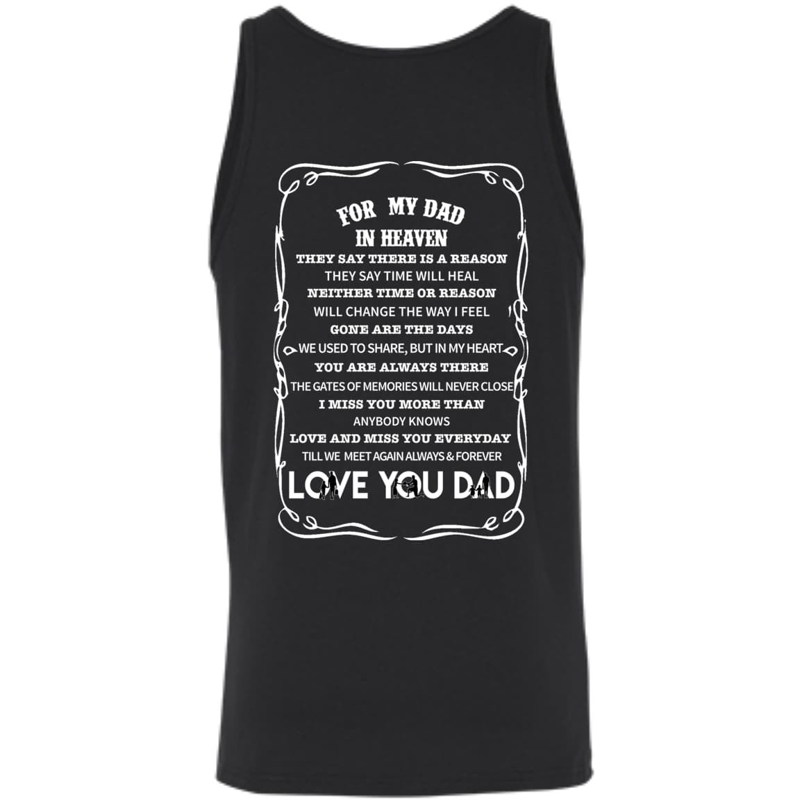 For My Dad In Heaven T-Shirt & Hoodie | Teecentury.com